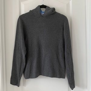 OLD NAVY Long Sleeves 100% Cotton Gray Hoodie Top Size XS